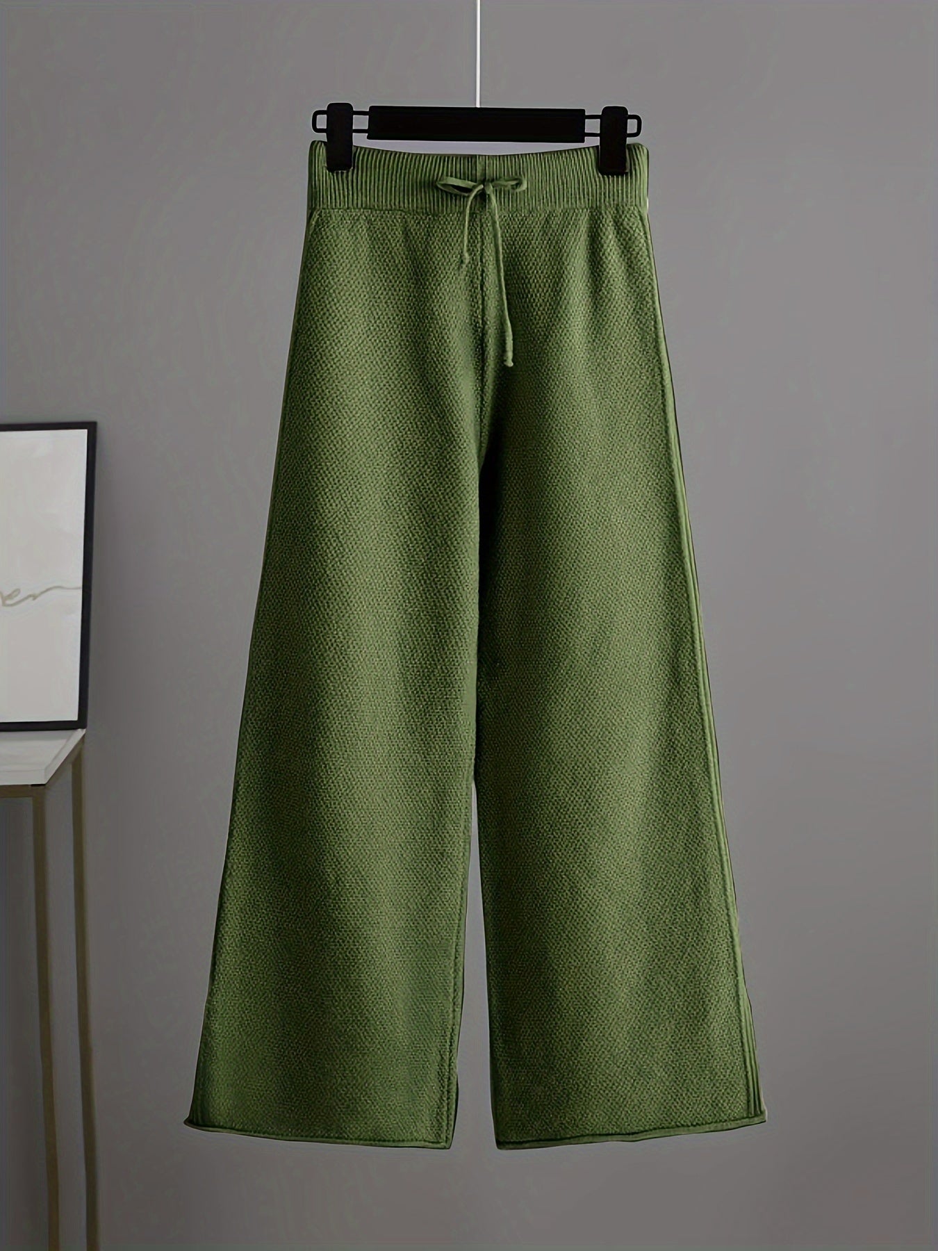 Combinaison mode femme : pull ample et pantalon large | Ensemble