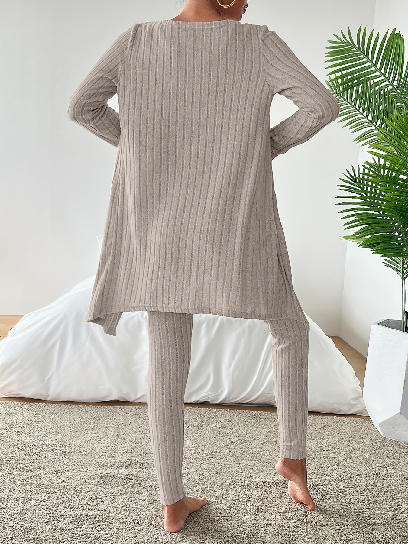 Ensemble pyjama tendance pour femme, haut et blazer | Combinaison