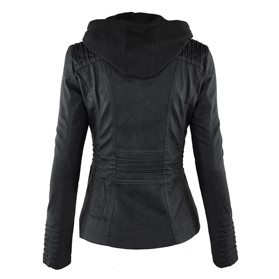 Veste coupe-vent à capuche pour femme | Coupe ajustée