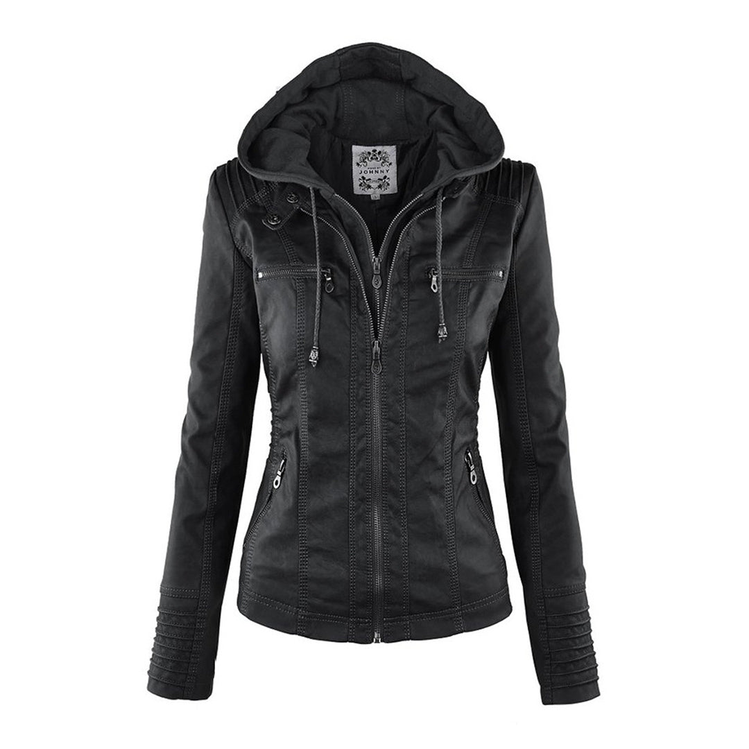 Veste coupe-vent à capuche pour femme | Coupe ajustée