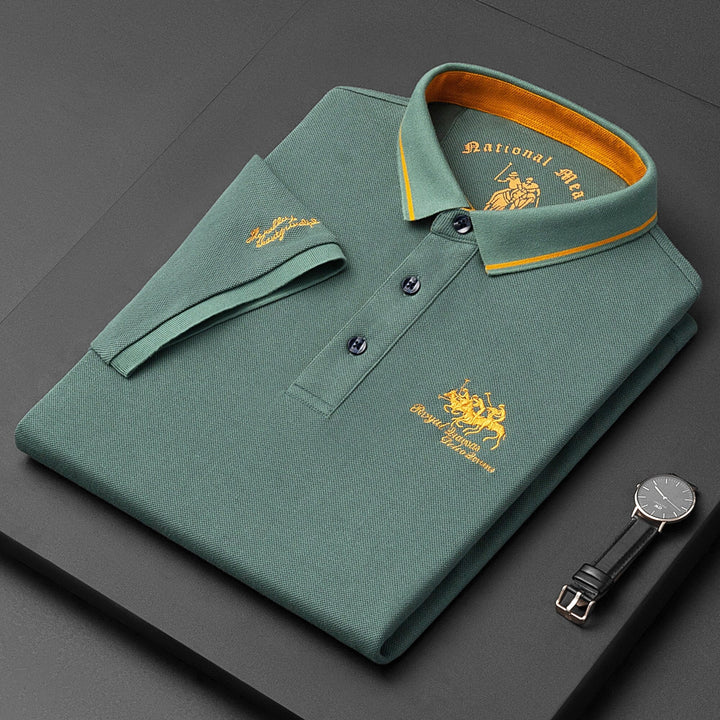 Polo décontracté à manches courtes pour homme | Été