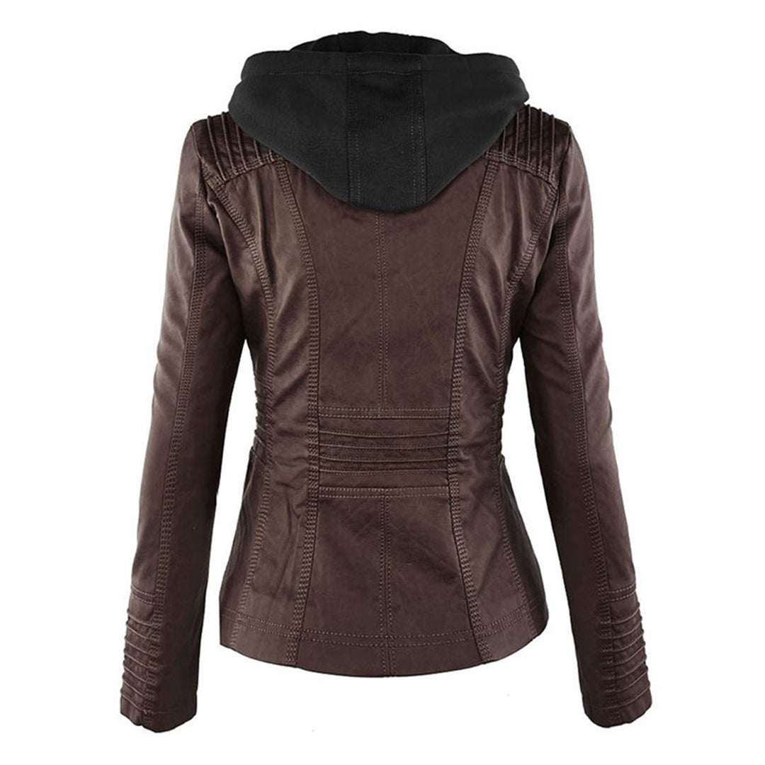 Veste coupe-vent à capuche pour femme | Coupe ajustée