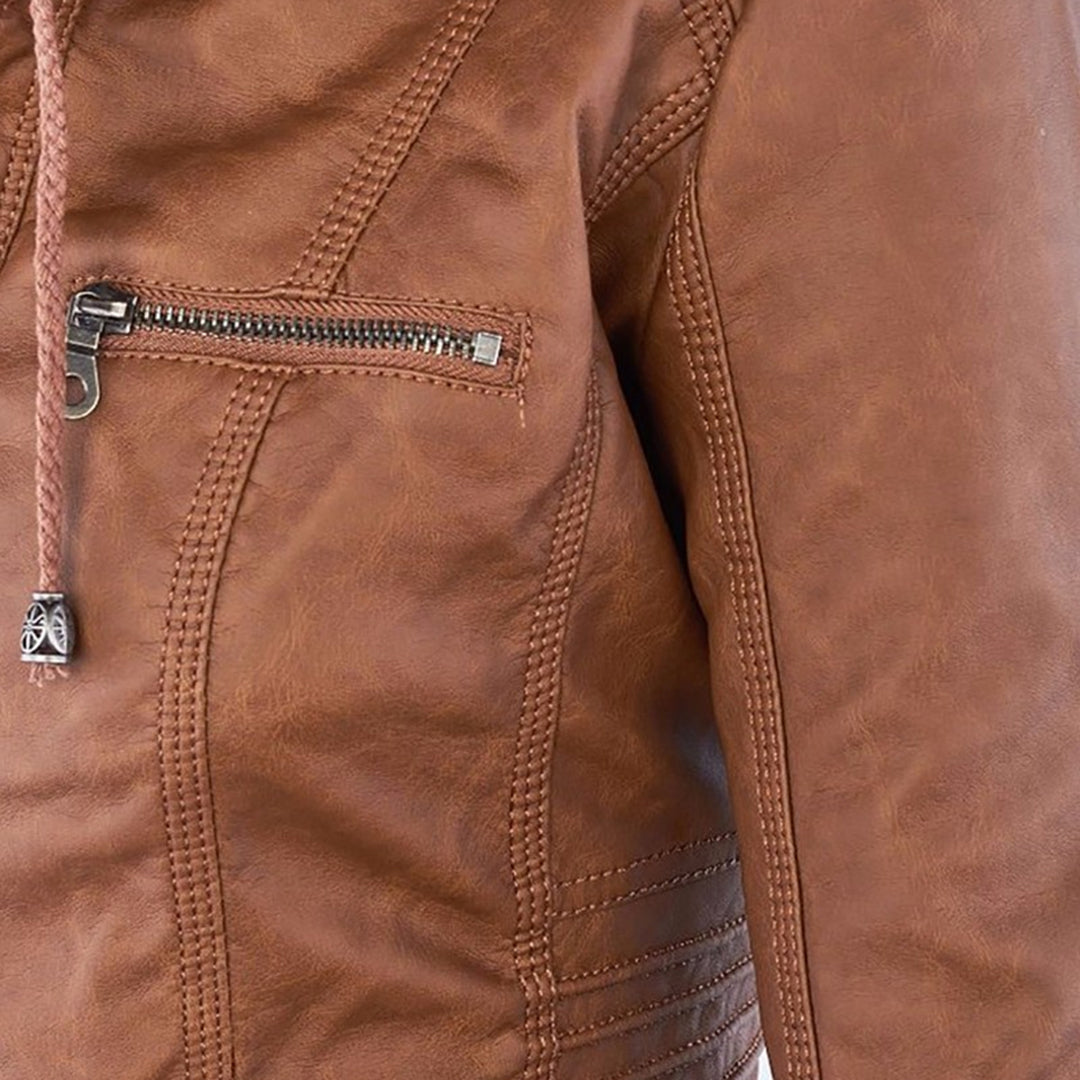 Veste coupe-vent à capuche pour femme | Coupe ajustée
