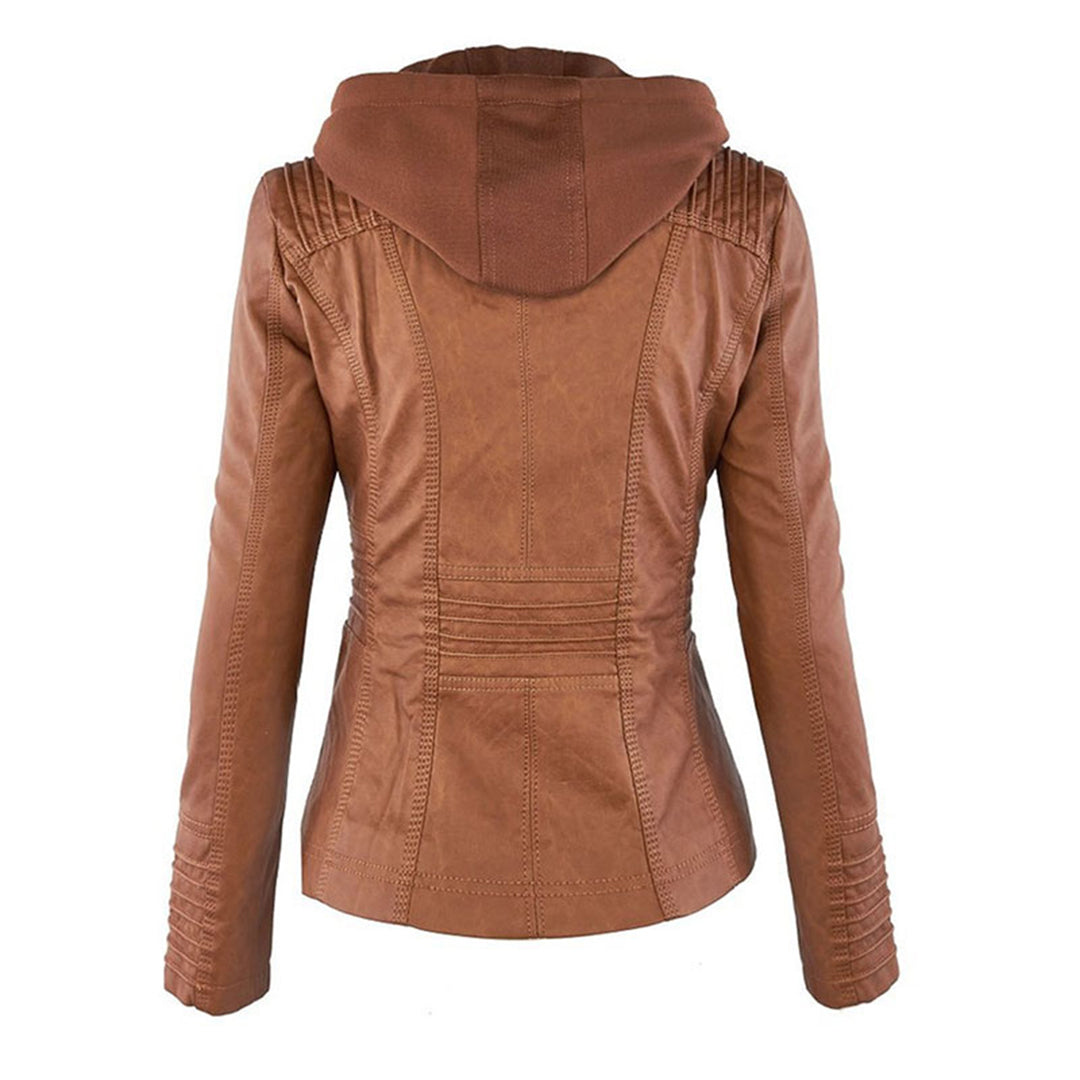 Veste coupe-vent à capuche pour femme | Coupe ajustée