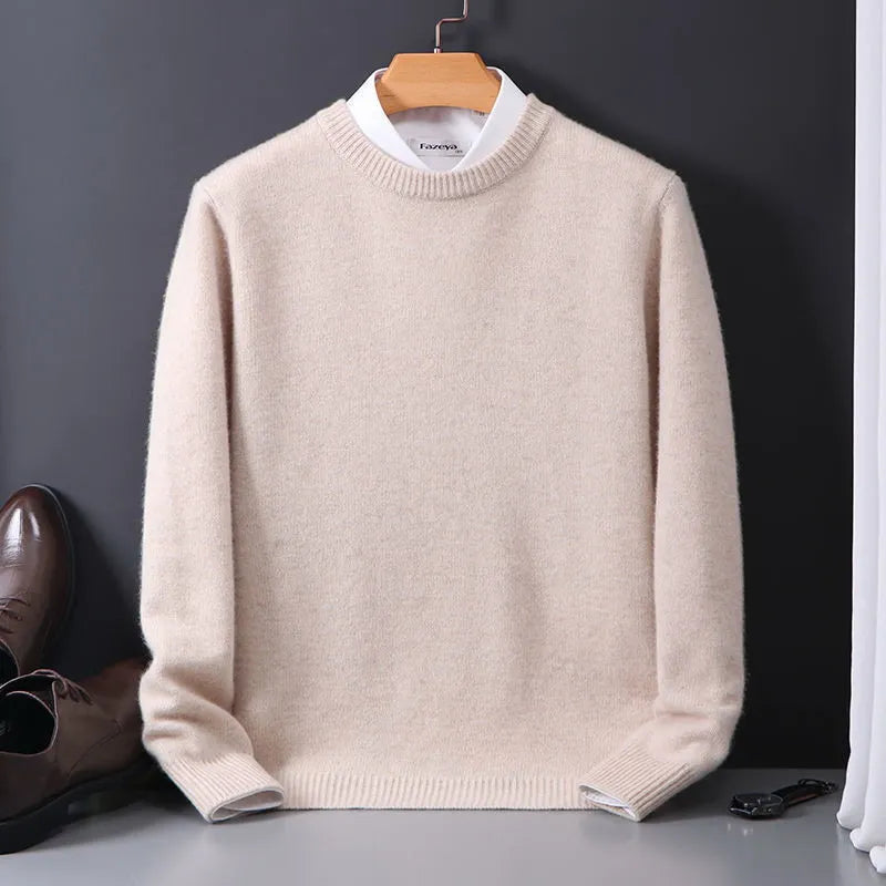 Pulls décontracté à col rond pour homme | Manches longues