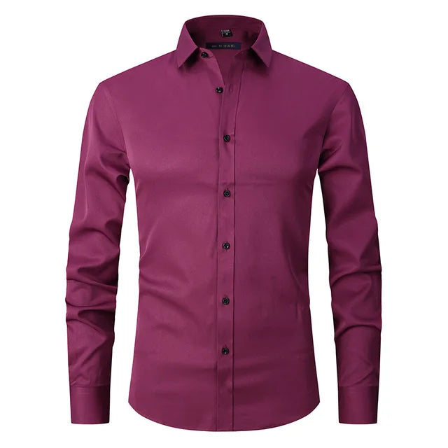 Chemise à manches longues Formel pour homme | Chaude