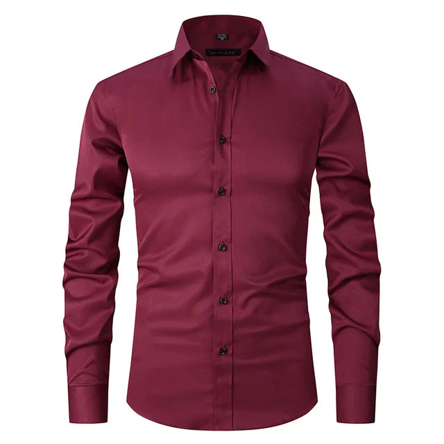 Chemise à manches longues Formel pour homme | Chaude