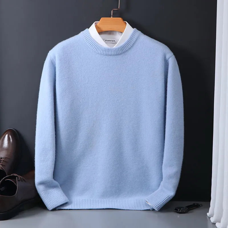 Pulls décontracté à col rond pour homme | Manches longues