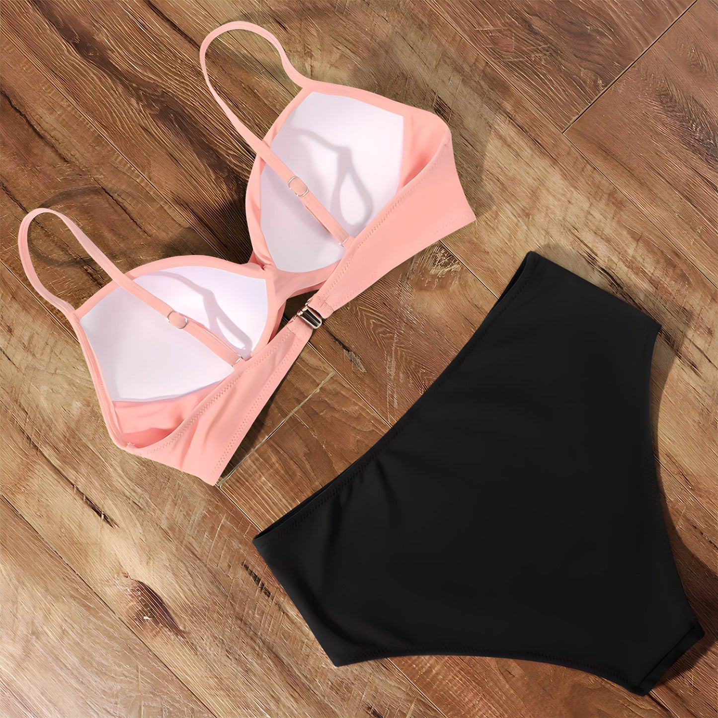 Bikini triangle d'été pour femme | Taille haute