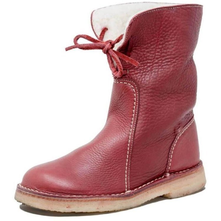 Bottines vintage pour femme | Chaudes