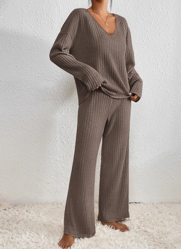 Ensemble classique à manches longues pour femme | Fluide