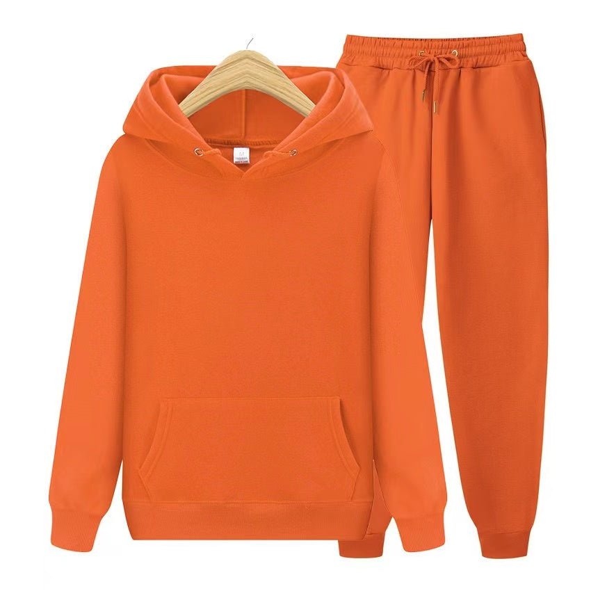 Ensemble sweat à capuche et pantalon de jogging unisexe | Hiver
