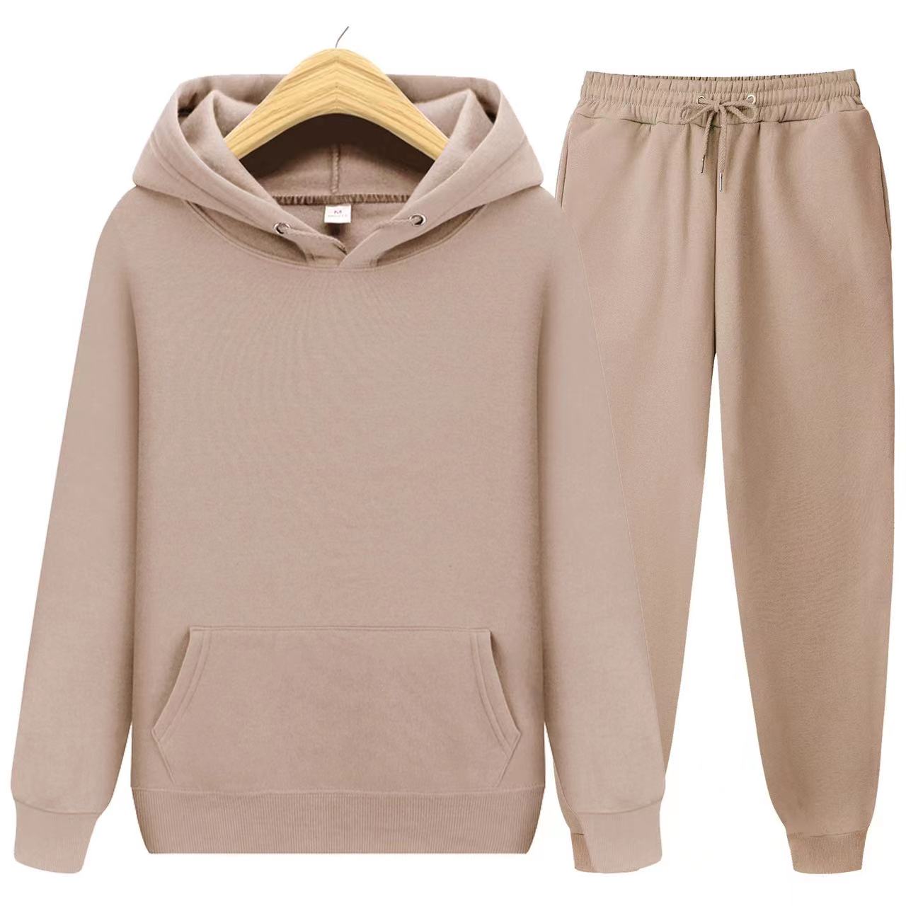 Ensemble sweat à capuche et pantalon de jogging unisexe | Hiver