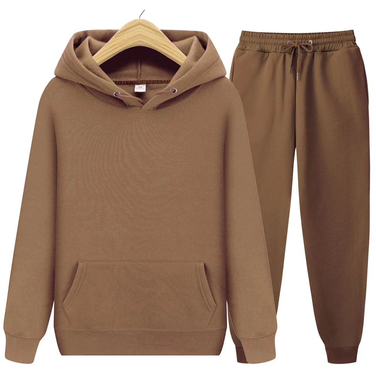 Ensemble sweat à capuche et pantalon de jogging unisexe | Hiver