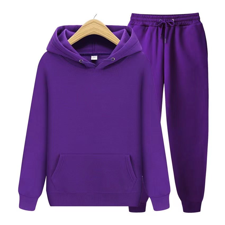 Ensemble sweat à capuche et pantalon de jogging unisexe | Hiver