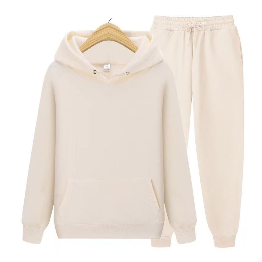 Ensemble sweat à capuche et pantalon de jogging unisexe | Hiver