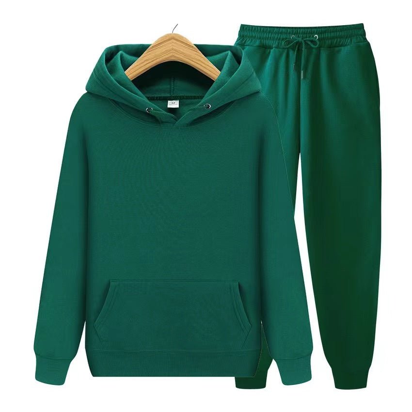 Ensemble sweat à capuche et pantalon de jogging unisexe | Hiver