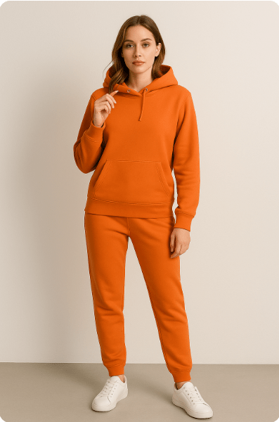 Ensemble sweat à capuche et pantalon de jogging unisexe | Hiver