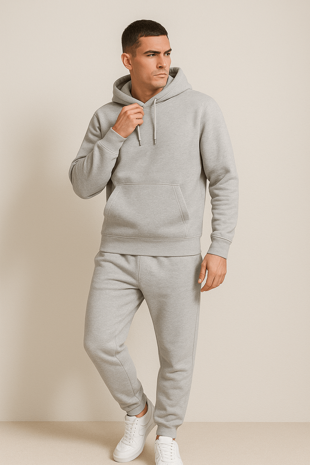 Ensemble sweat à capuche et pantalon de jogging unisexe | Hiver