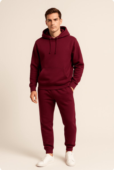 Ensemble sweat à capuche et pantalon de jogging unisexe | Hiver