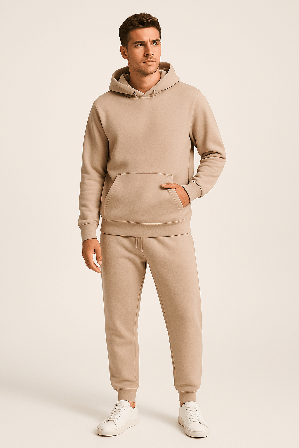 Ensemble sweat à capuche et pantalon de jogging unisexe | Hiver
