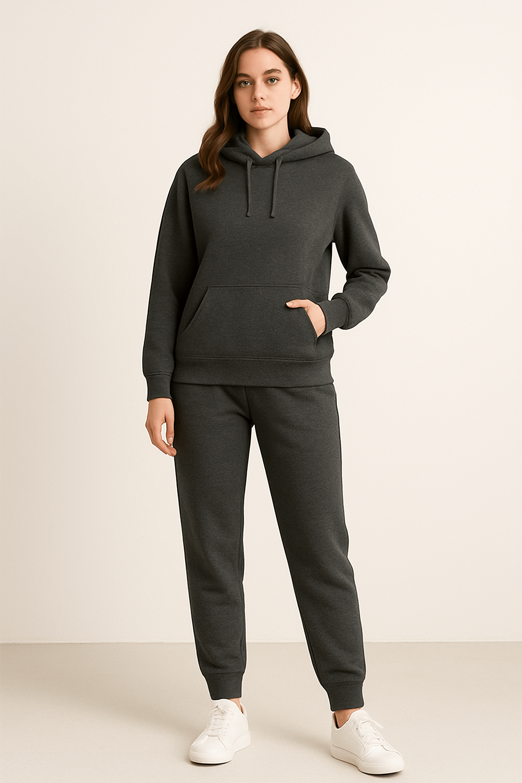 Ensemble sweat à capuche et pantalon de jogging unisexe | Hiver