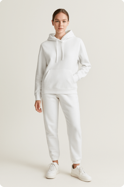 Ensemble sweat à capuche et pantalon de jogging unisexe | Hiver