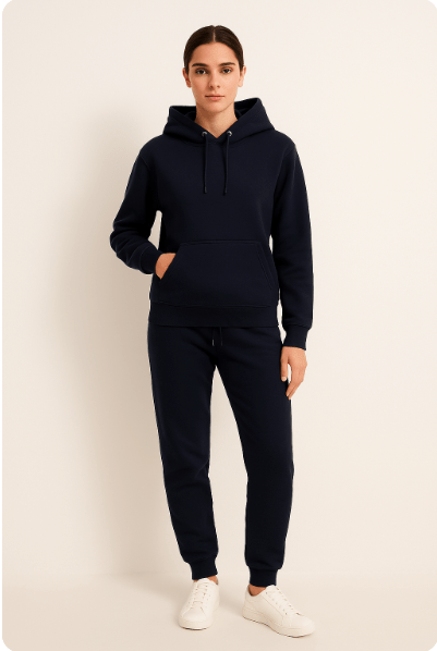 Ensemble sweat à capuche et pantalon de jogging unisexe | Hiver