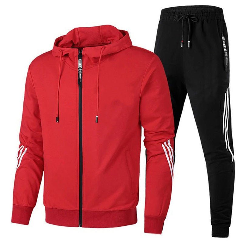 Ensemble de survêtement sportif pour homme | Fermeture éclair