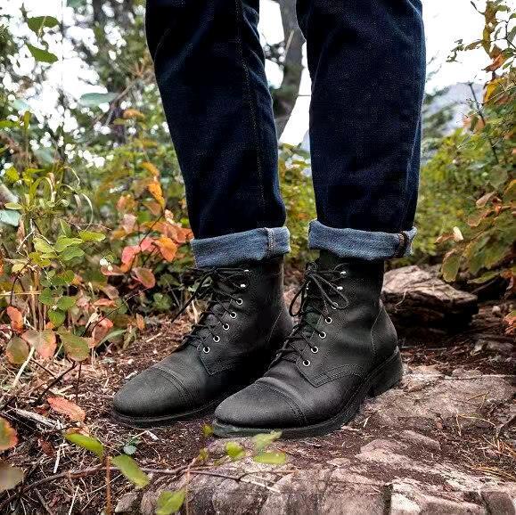 Chaussures à lacets rétro décontractées pour hommes | Mode