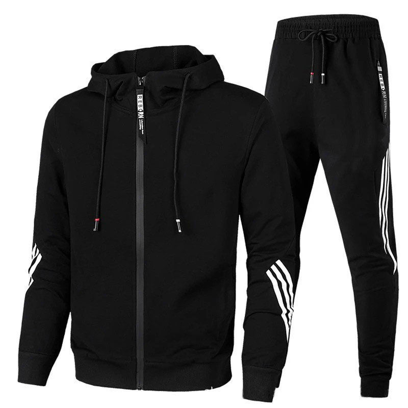 Ensemble de survêtement sportif pour homme | Fermeture éclair