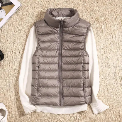 Gilet matelassé sans manches pour femme | Hiver