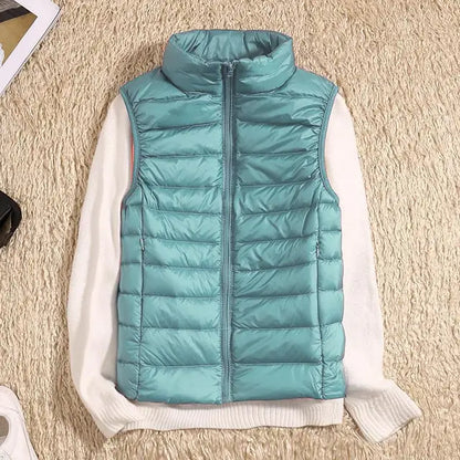 Gilet matelassé sans manches pour femme | Hiver