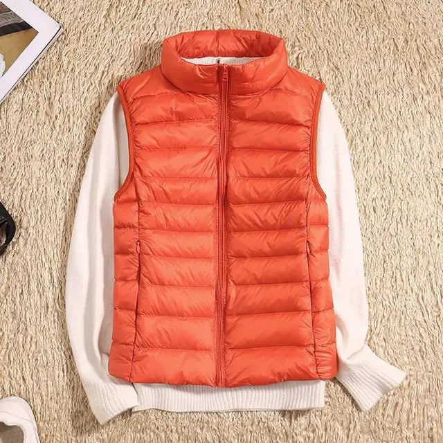 Gilet matelassé sans manches pour femme | Hiver