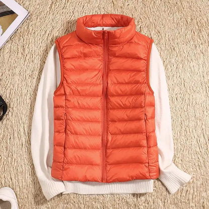 Gilet matelassé sans manches pour femme | Hiver