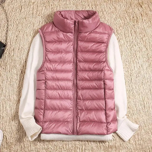 Gilet matelassé sans manches pour femme | Hiver