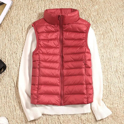 Gilet matelassé sans manches pour femme | Hiver