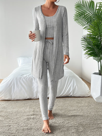 Ensemble pyjama tendance pour femme, haut et blazer | Combinaison