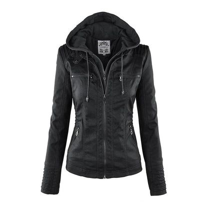 Veste coupe-vent à capuche pour femme | Coupe ajustée