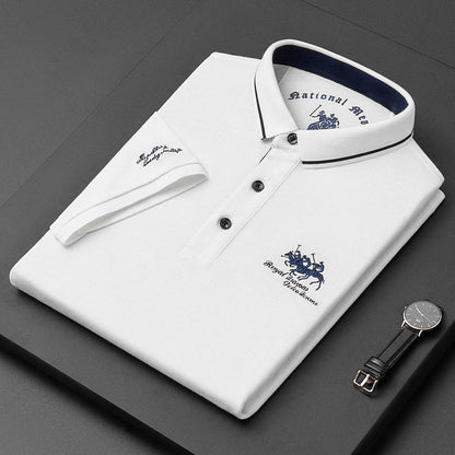 Polo décontracté à manches courtes pour homme | Été