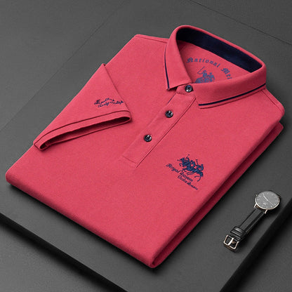 Polo décontracté à manches courtes pour homme | Été