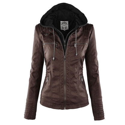 Veste coupe-vent à capuche pour femme | Coupe ajustée