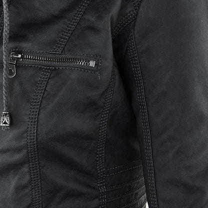Veste coupe-vent à capuche pour femme | Coupe ajustée