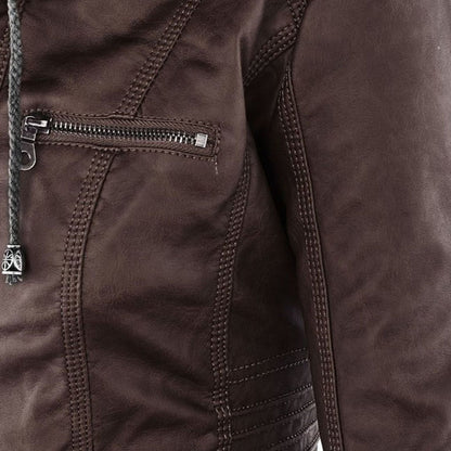 Veste coupe-vent à capuche pour femme | Coupe ajustée
