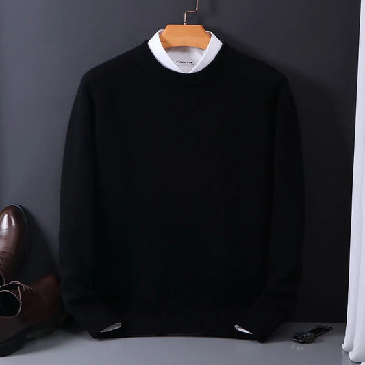Pulls décontracté à col rond pour homme | Manches longues