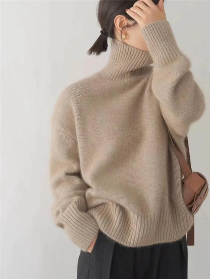 Pull col roulé tendance pour femme | Hiver