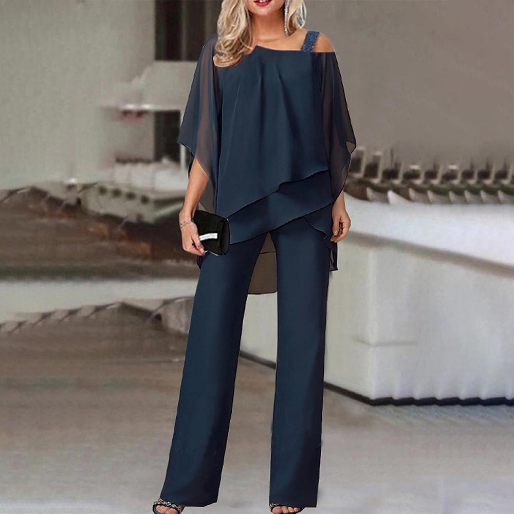Ensemble haut et pantalon fluides pour femme | Été