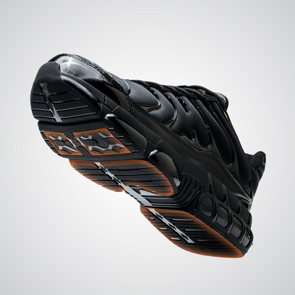 Chaussures de course noires pour homme | À lacets