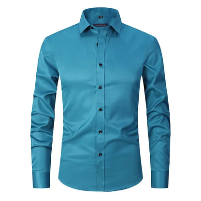 Chemise à manches longues Formel pour homme | Chaude