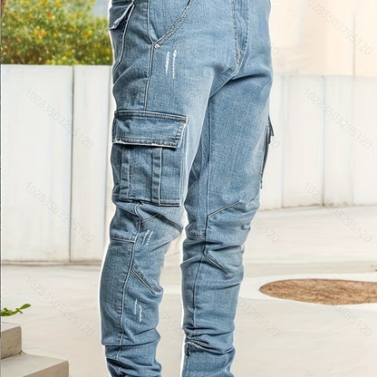 Jean skinny homme - Pantalon de travail extensible | Coupe slim